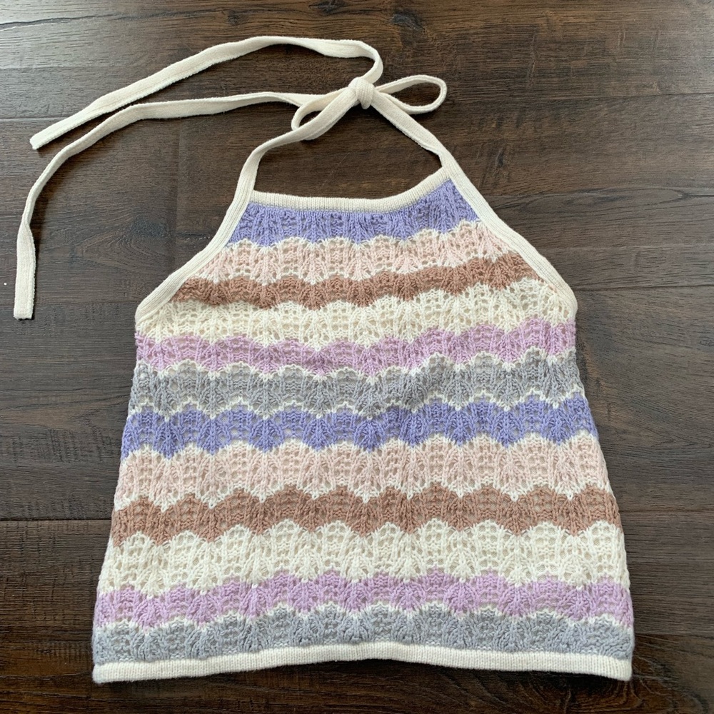 American Eagle Knit Halter Top